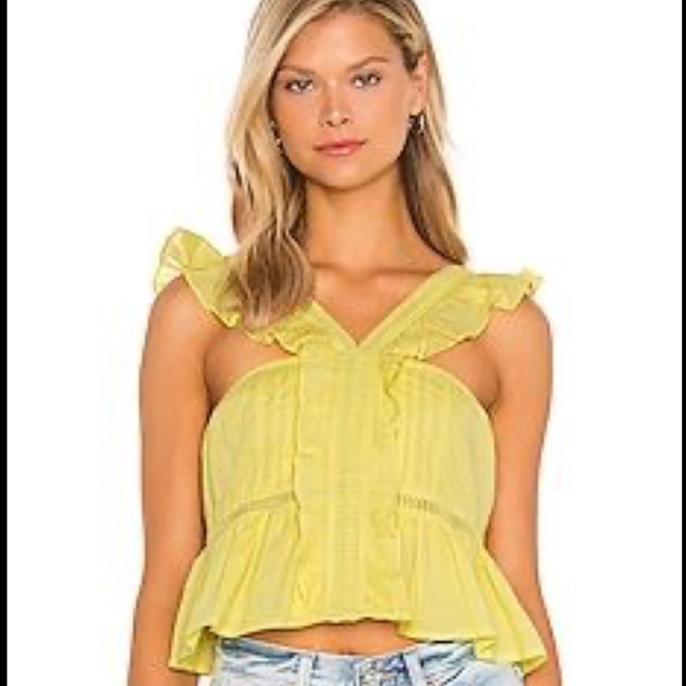 REVOLVE Yellow Top